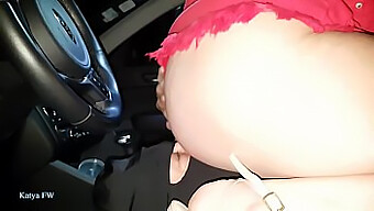 Sv Katya'S Kinky Car Ride With A Bdsm Twist