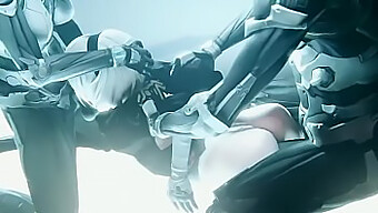 Nier Automata 2b Robot'S Sensual Exploration In Hd