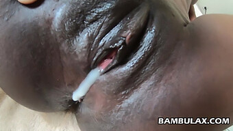 African Teen'S Intense Creampie Experience