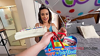 Step Sister'S Birthday Gift Leads To Taboo Family Porn Session