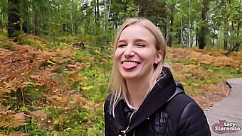 Sexe Public Avec Sa Demi-Sœur Dans Un Parc Forestier - Pov