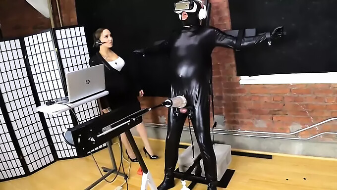 Humiliated Slave Submits To Feminizing Femdome