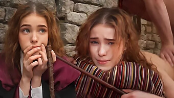 Hermione Granger Intenzív Orgazmusa Egy Új Varázslattól A Csiklóján