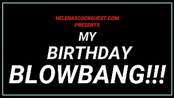 Helena Price'S Interracial Birthday Surprise: A Messy Blowbang