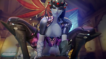 Necenzurovaná Hentai Kompilace S 18letou Dva Mercy A Penisem Widowmaker