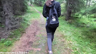 Public Sex With A Teen Hiker Who Loves Anal And Orgasms