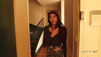 Sborrata Sul Viso E Sesso Anale Con Una Bruna Carina In Un Video Pov Francese