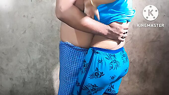 Indian 18-Year-Old With Big Natural Boobs Gets Dirty With Stepbrother