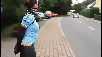 Millie Fenton Gagged And Bound In Public