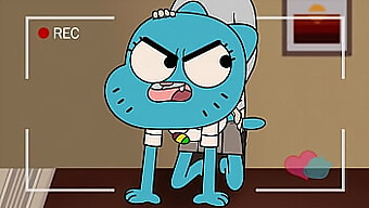 Nicole Watterson'S First Adult Film Featuring The Amazing World Of Gumball Characters