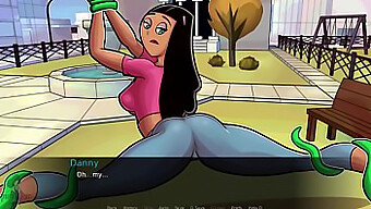 Danny Phantom Má Ohnivé Stretnutie S Prsnatou Latino Milf.