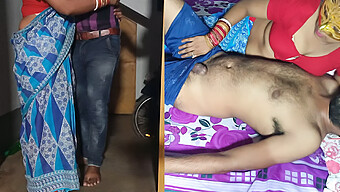 Indian Wife Aya Shares Husband With Daru In Rough Threesome