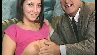 A Young Girl Engages In Sexual Activity With An Elderly Man In A Homemade German Video, Showcasing Various Techniques Such As Oral, Deepthroat, And Fingering, Resulting In An Intense Orgasmic Experience.