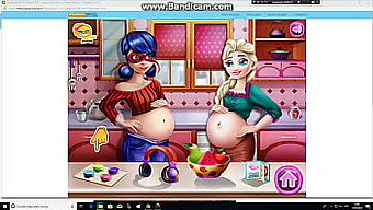 Pregnancy And Sexuality Combined In A Sensual Video Featuring Elsa And Ladybug