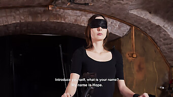 Interviewing A Blindfolded Submissive