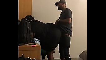 Ebony Hunk Gets His Dick Sucked And Fucked By Out-Of-Town Fans