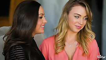 Abigail Mac Und Zoey Taylor Veranstalten Eine Wilde Vergnügungsparty Mit Cali Sparks