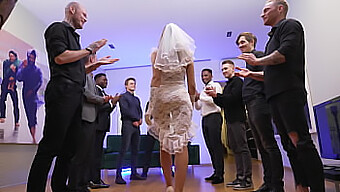 Siri'S Amazing Dpp Wedding With Interracial Gangbang And Deepthroat