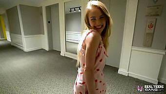 Blonde Teen Natalie Knight'S Passionate Casting Experience Includes Oral And Anal Pleasure.