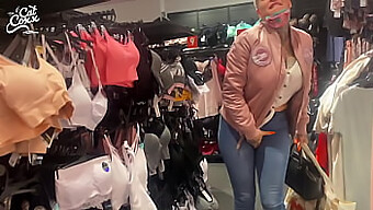 Amateur Milf Gets Her Pussy Toyed In Public With A Remote-Controlled Vibrator