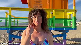 Curvy Jewish Milf'S Pov Of A Spontaneous Beach Encounter With A Stranger