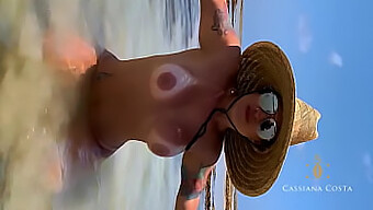 A Boy Noticed Me Being Naked At The Beach And Later Joined Me In Bed Where He Pleasured Me Orally Until He Climaxed In My Mouth. Featured On Www.Cassianacosta.Com